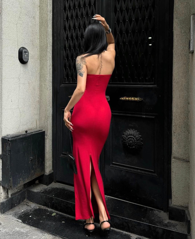 Robe Midi Bandeau